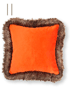 Cushion in fur imitation